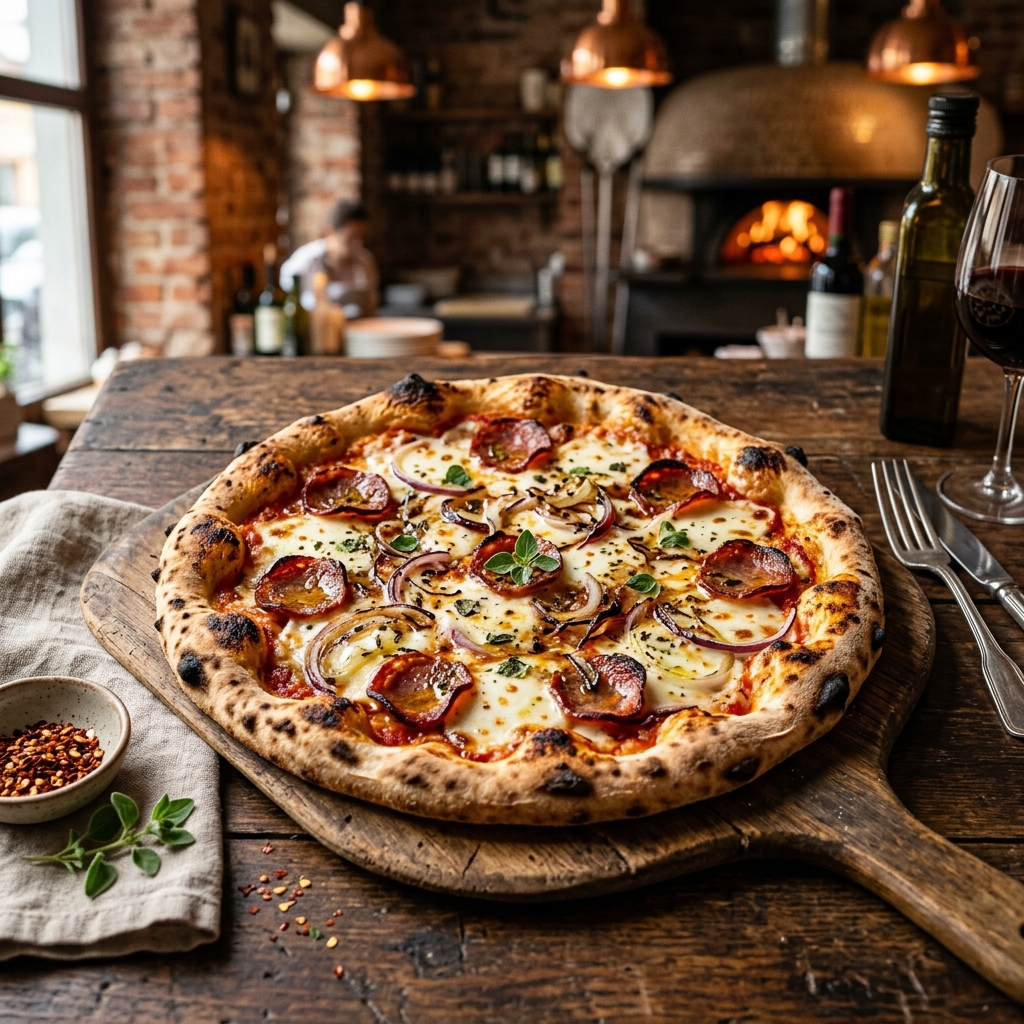 Pizza Calabresa Artesanal